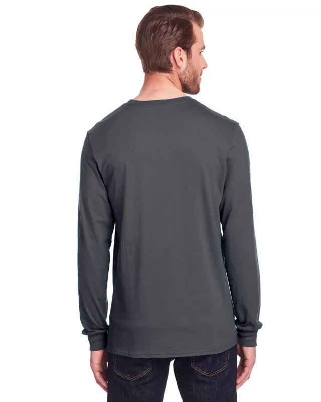 Fruit of the Loom Adult ICONIC Long Sleeve T-Shirt — view 13