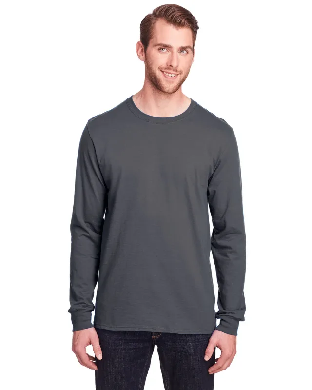 Fruit of the Loom Adult ICONIC Long Sleeve T-Shirt — view 14