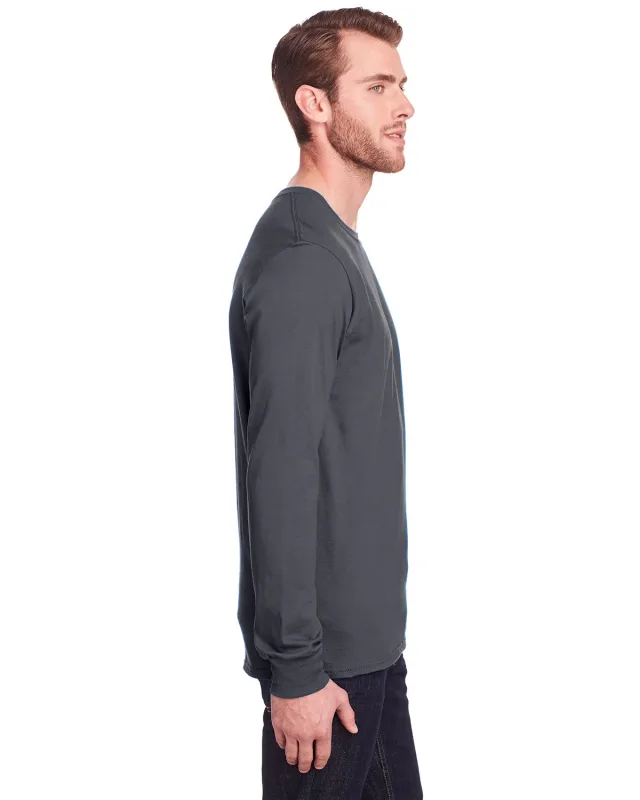 Fruit of the Loom Adult ICONIC Long Sleeve T-Shirt — view 15