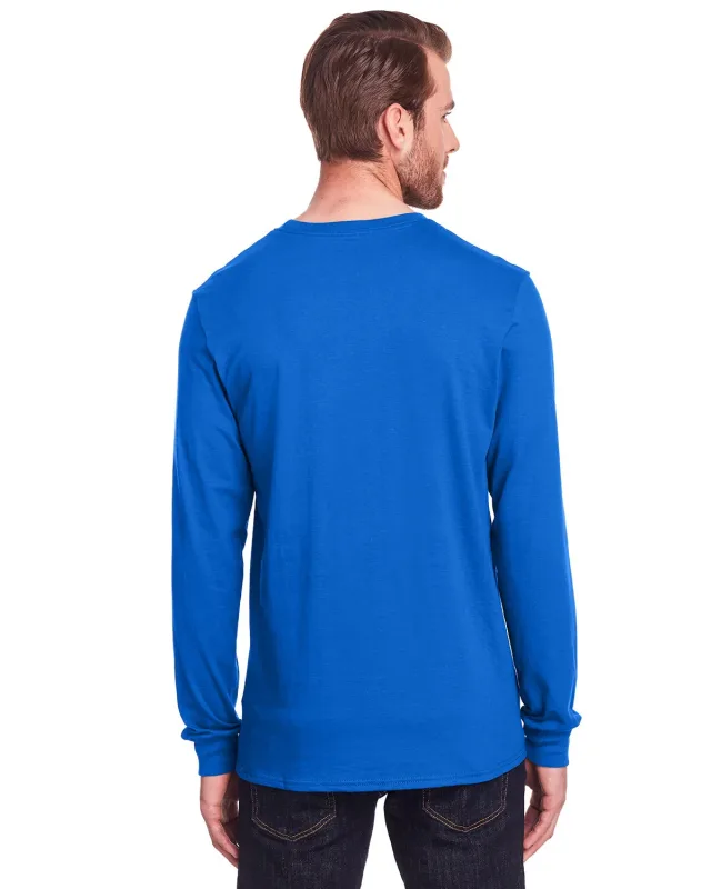Fruit of the Loom Adult ICONIC Long Sleeve T-Shirt — view 16