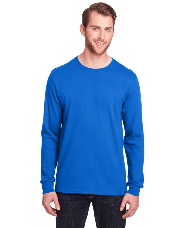 Fruit of the Loom Adult ICONIC Long Sleeve T-Shirt — view 17