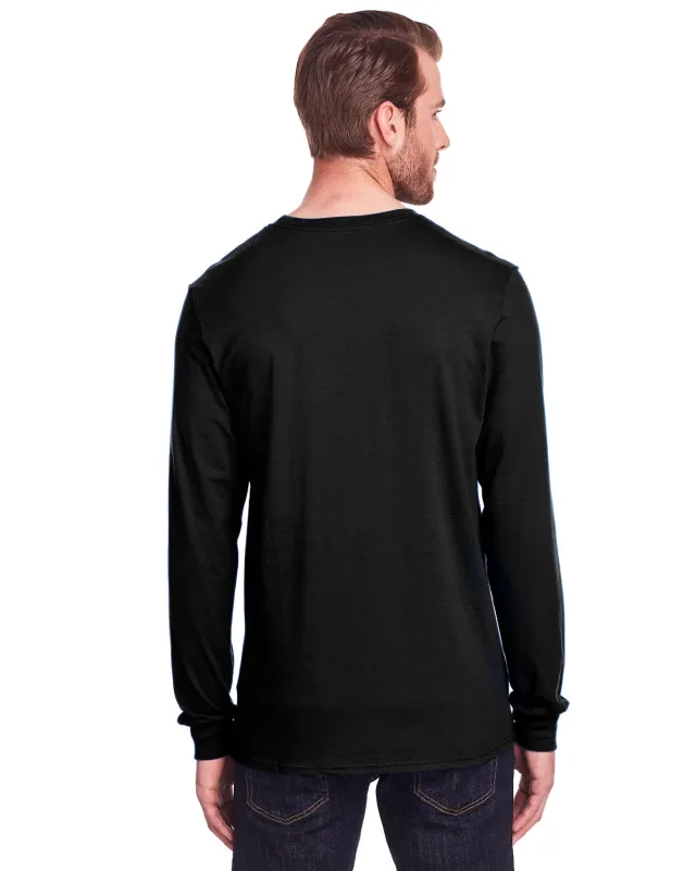 Fruit of the Loom Adult ICONIC Long Sleeve T-Shirt — view 19