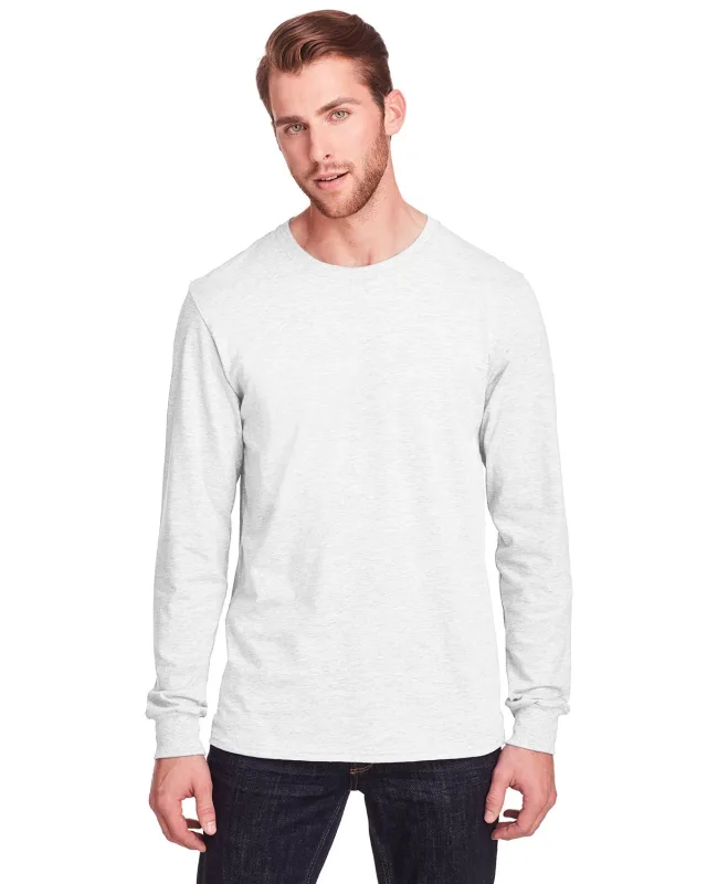 Fruit of the Loom Adult ICONIC Long Sleeve T-Shirt — view 2