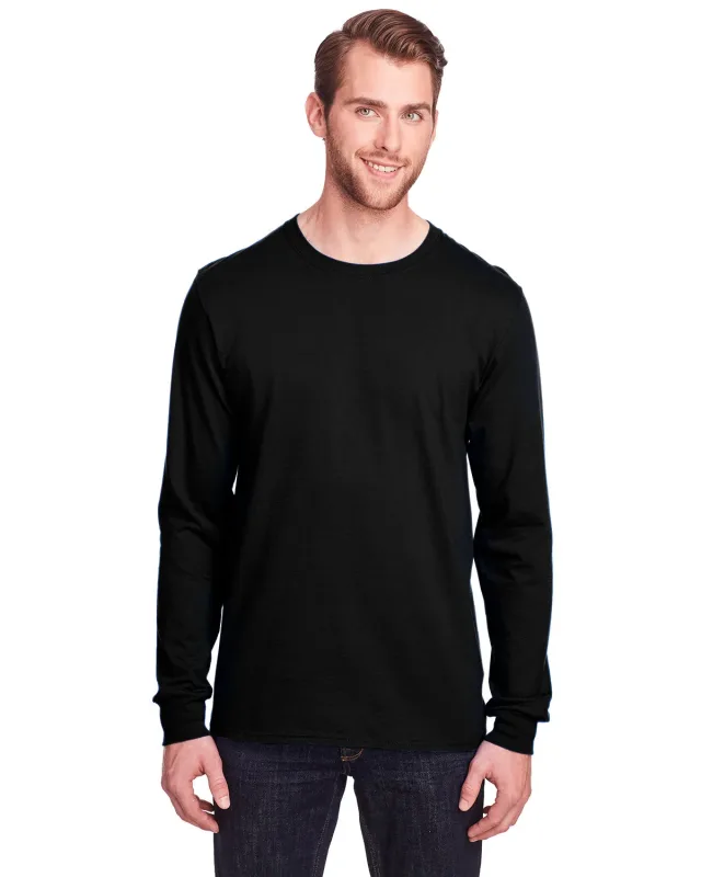 Fruit of the Loom Adult ICONIC Long Sleeve T-Shirt — view 20