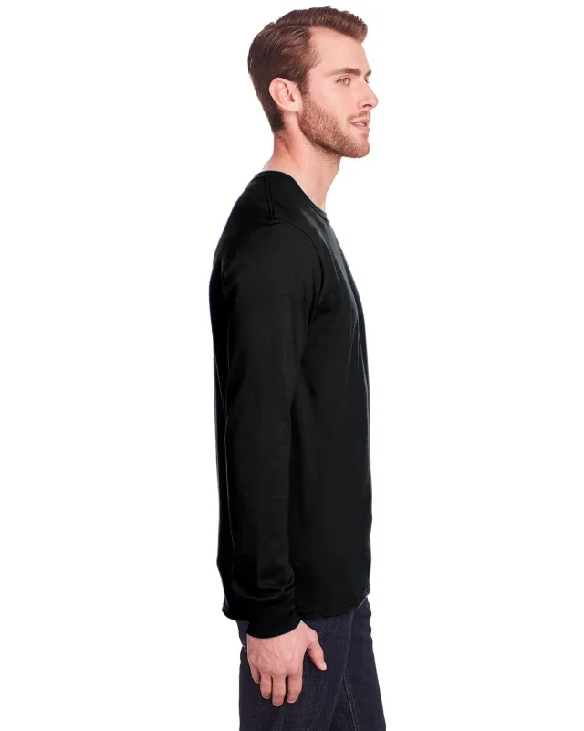 Fruit of the Loom Adult ICONIC Long Sleeve T-Shirt — view 21