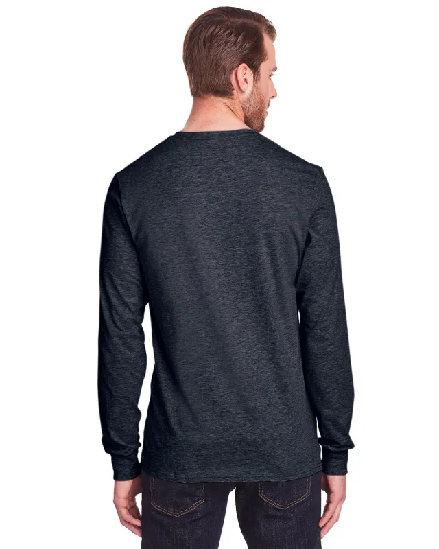 Fruit of the Loom Adult ICONIC Long Sleeve T-Shirt — view 22