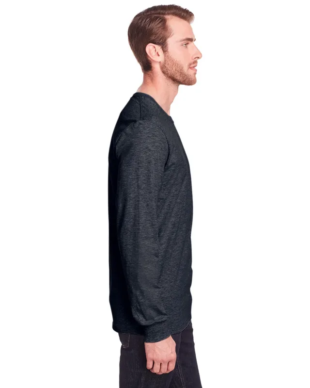 Fruit of the Loom Adult ICONIC Long Sleeve T-Shirt — view 24
