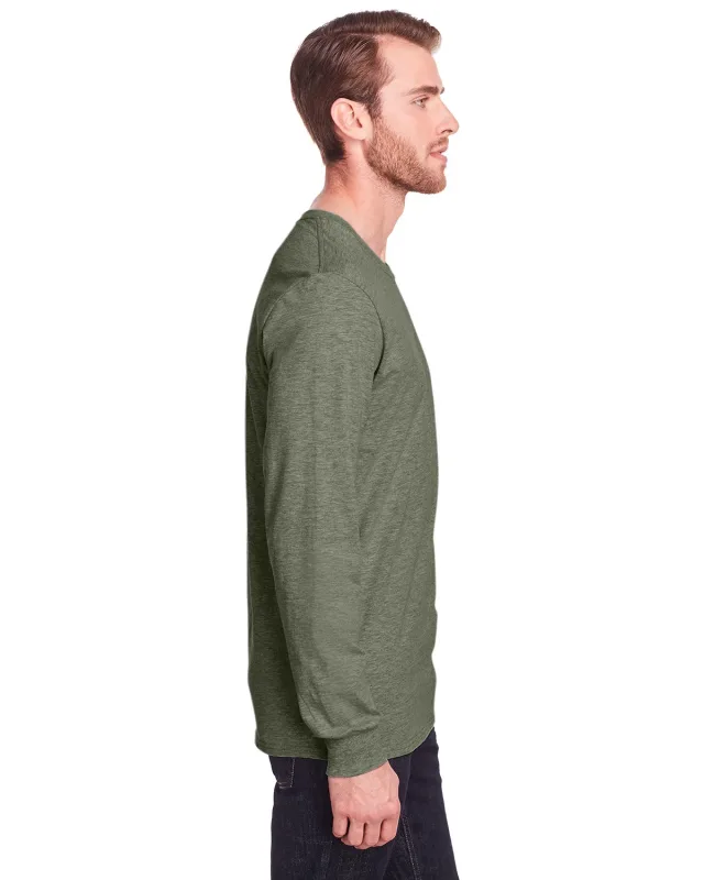 Fruit of the Loom Adult ICONIC Long Sleeve T-Shirt — view 27