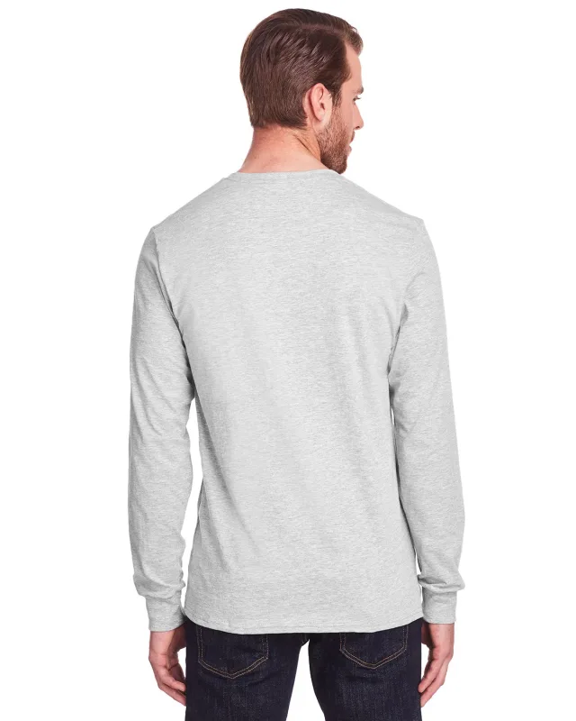 Fruit of the Loom Adult ICONIC Long Sleeve T-Shirt — view 28