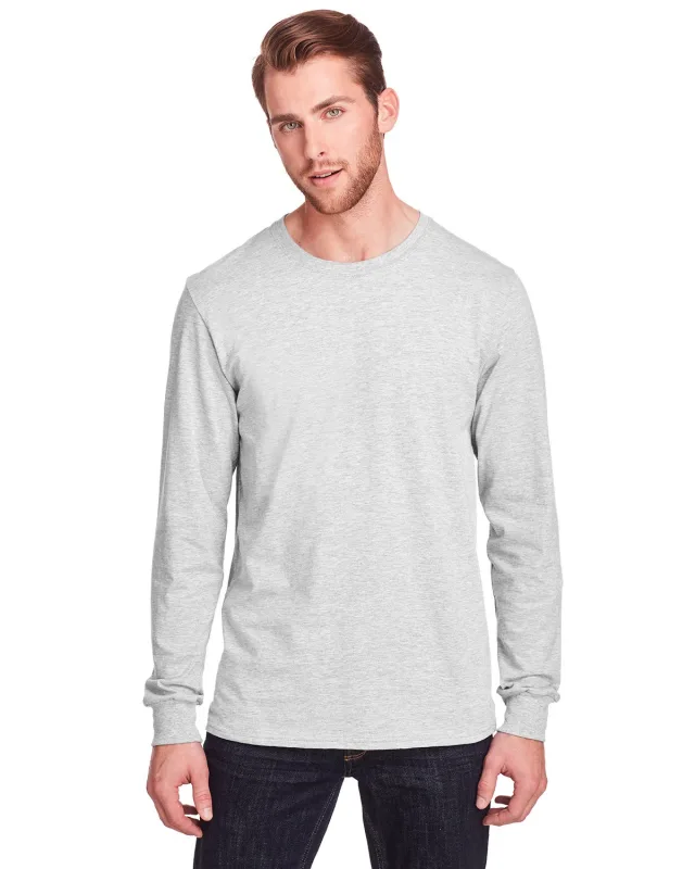 Fruit of the Loom Adult ICONIC Long Sleeve T-Shirt — view 29