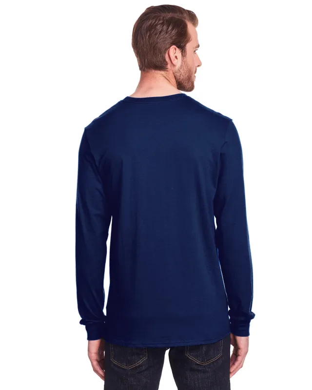 Fruit of the Loom Adult ICONIC Long Sleeve T-Shirt — view 7