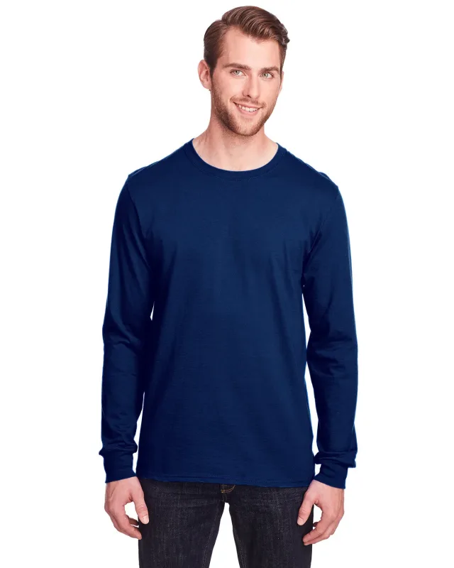 Fruit of the Loom Adult ICONIC Long Sleeve T-Shirt — view 8