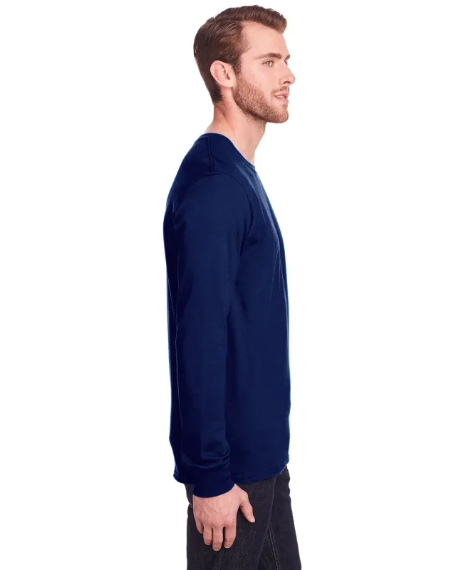 Fruit of the Loom Adult ICONIC Long Sleeve T-Shirt — view 9