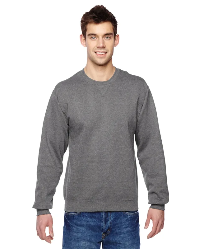 Fruit of the Loom Adult SofSpun® Crewneck Sweatshirt — view 10