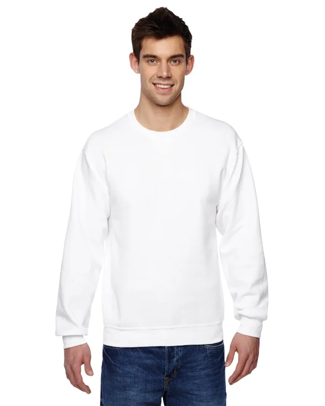 Fruit of the Loom Adult SofSpun® Crewneck Sweatshirt — view 2