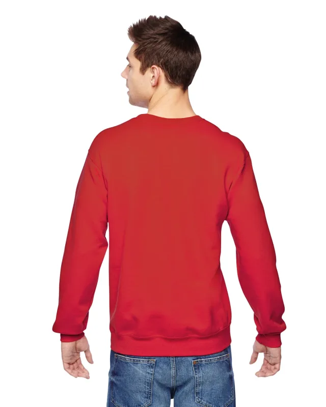 Fruit of the Loom Adult SofSpun® Crewneck Sweatshirt — view 29