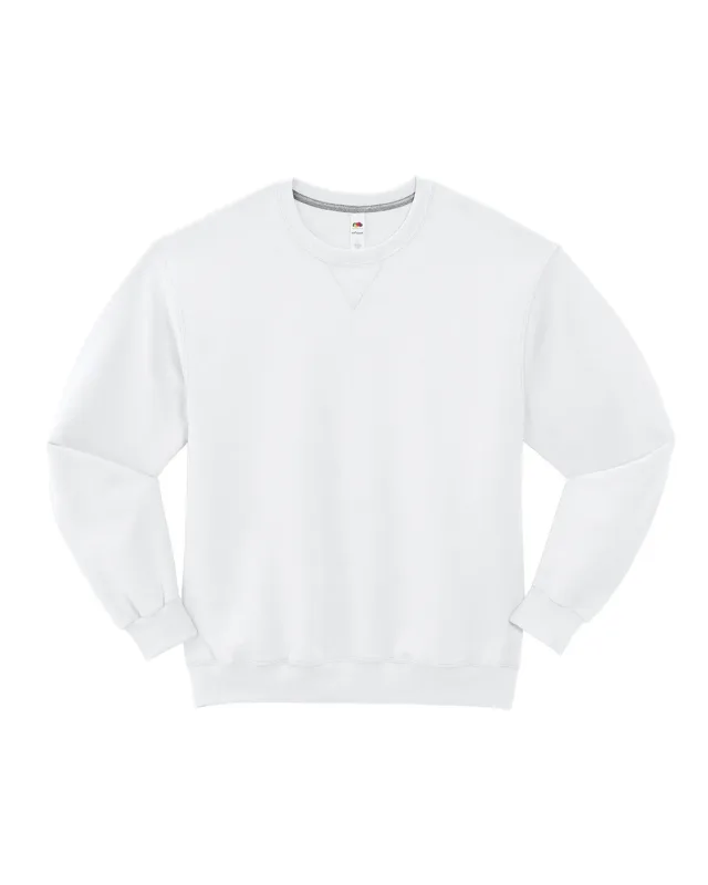 Fruit of the Loom Adult SofSpun® Crewneck Sweatshirt — view 3