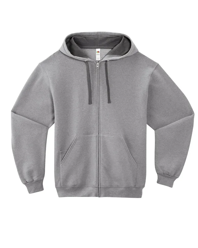 Fruit of the Loom Adult SofSpun® Full-Zip Hooded Sweatshirt — view 11