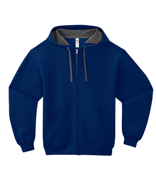 Fruit of the Loom Adult SofSpun® Full-Zip Hooded Sweatshirt — view 19