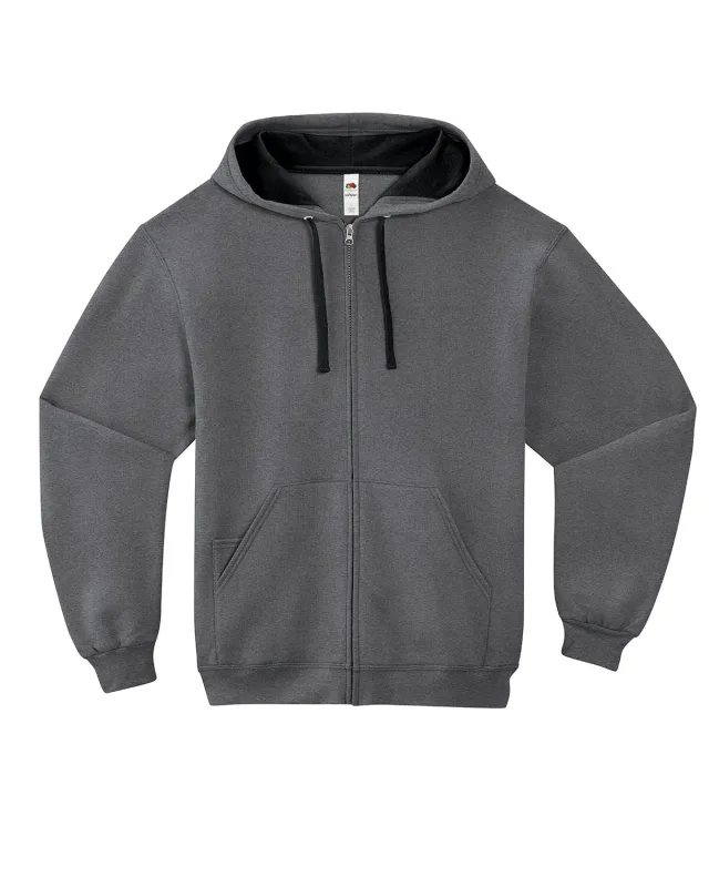 Fruit of the Loom Adult SofSpun® Full-Zip Hooded Sweatshirt — view 7