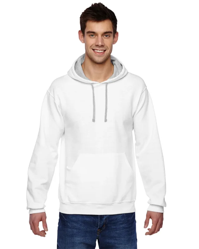 Fruit of the Loom Adult SofSpun® Hooded Sweatshirt — view 2