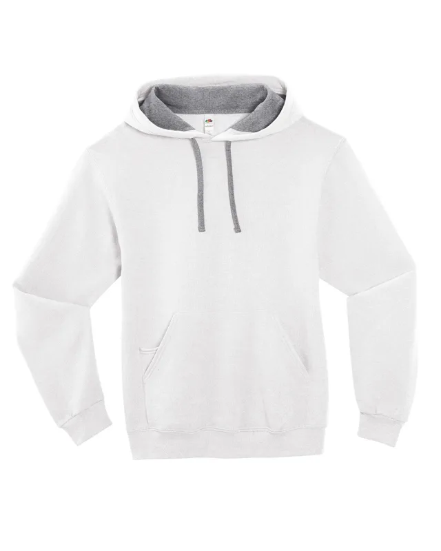 Fruit of the Loom Adult SofSpun® Hooded Sweatshirt — view 3