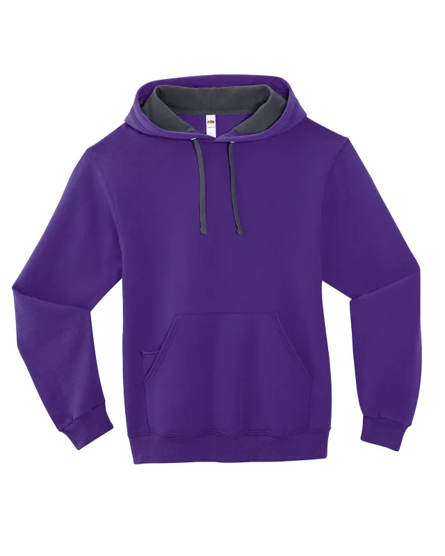 Fruit of the Loom Adult SofSpun® Hooded Sweatshirt — view 30