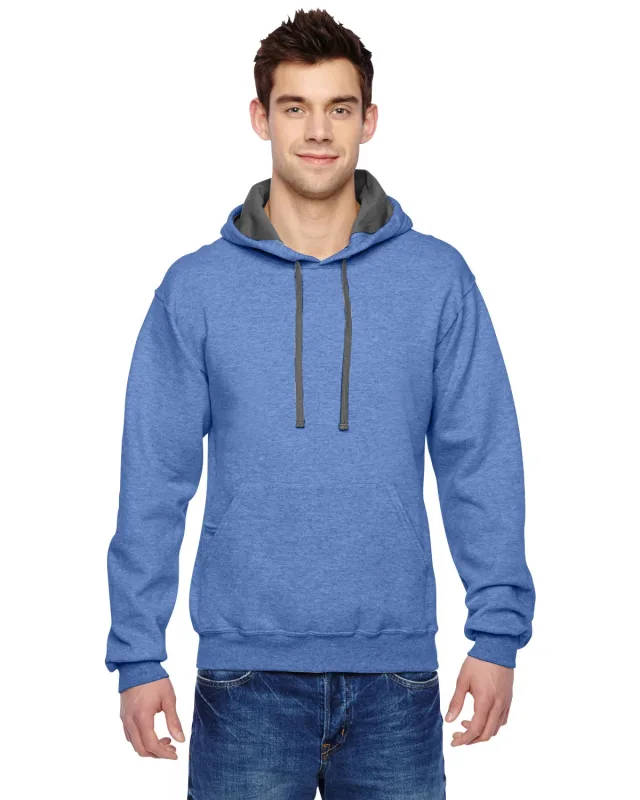 Fruit of the Loom Adult SofSpun® Hooded Sweatshirt — view 60