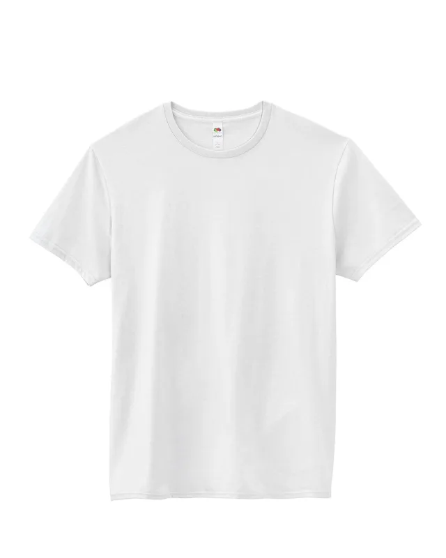 Fruit of the Loom Adult Sofspun® Jersey Crew T-Shirt — view 3