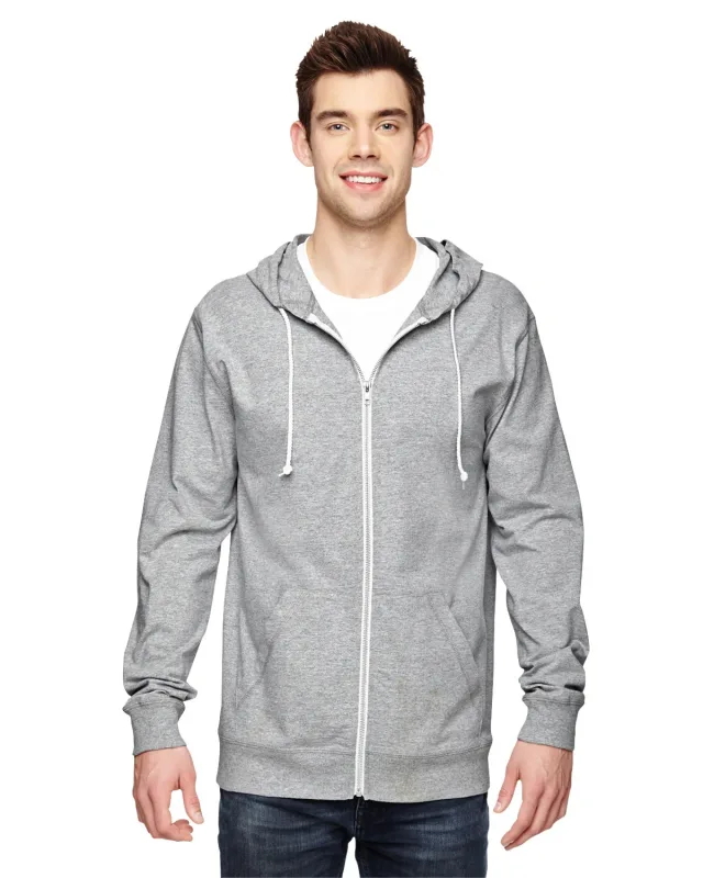Fruit of the Loom Adult Sofspun® Jersey Full-Zip Hooded Sweatshirt — view 2