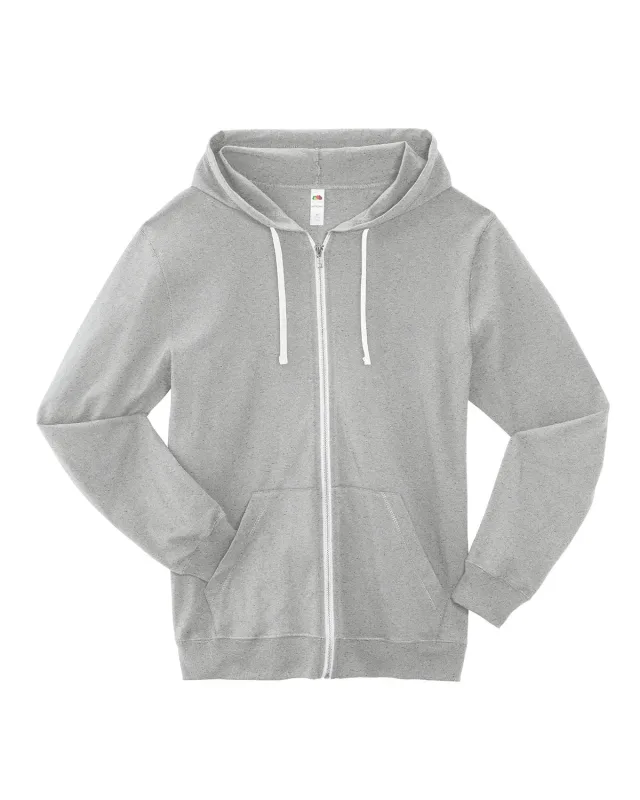 Fruit of the Loom Adult Sofspun® Jersey Full-Zip Hooded Sweatshirt — view 3