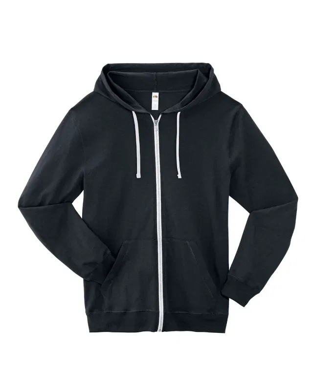 Fruit of the Loom Adult Sofspun® Jersey Full-Zip Hooded Sweatshirt — view 7