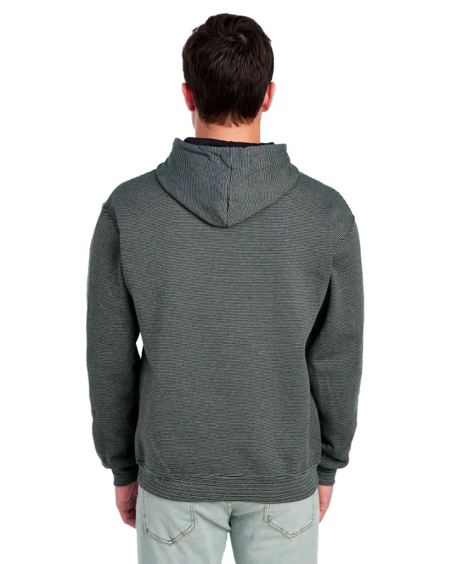 Fruit of the Loom Adult Sofspun® Striped Hooded Sweatshirt — view 7