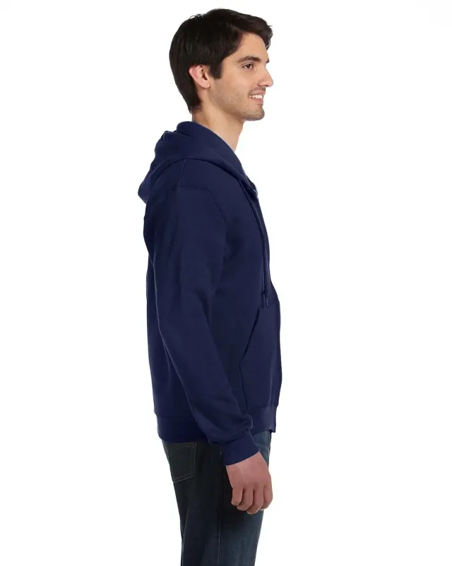 Fruit of the Loom Adult Supercotton Full-Zip Hooded Sweatshirt — view 3