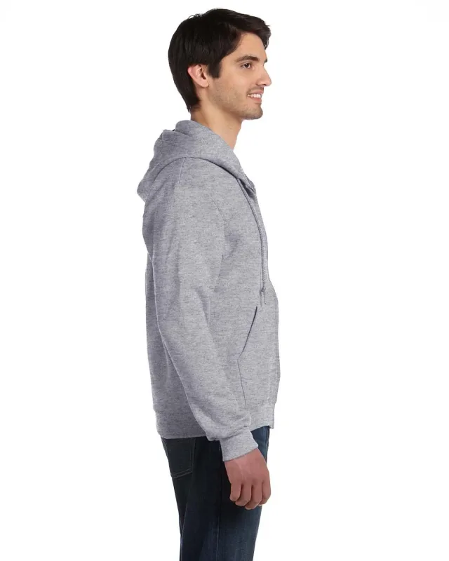 Fruit of the Loom Adult Supercotton Full-Zip Hooded Sweatshirt — view 6