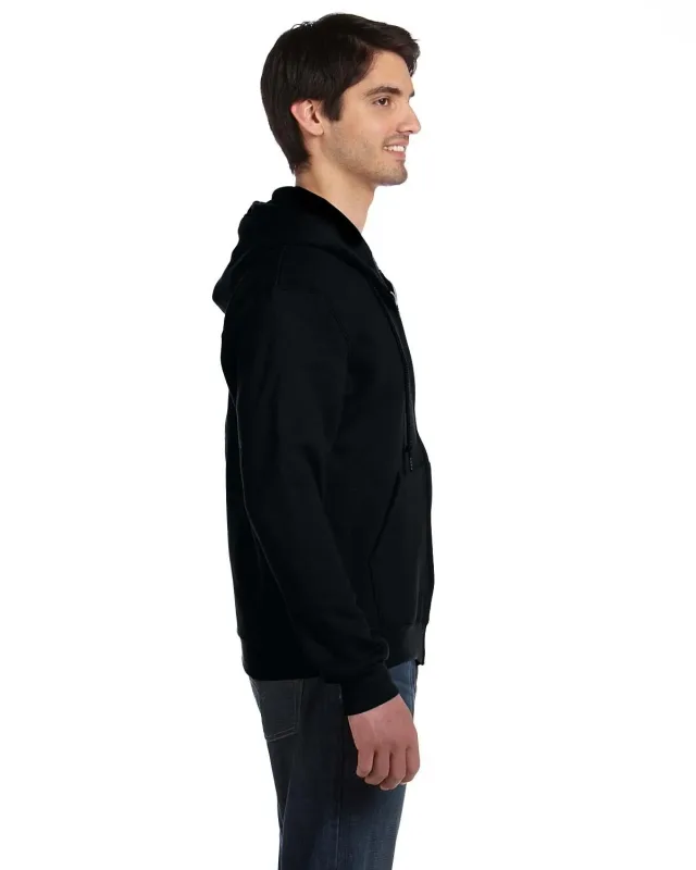 Fruit of the Loom Adult Supercotton Full-Zip Hooded Sweatshirt — view 9