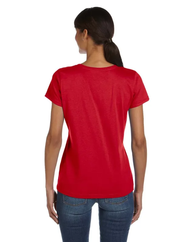 Fruit of the Loom Ladies' HD Cotton T-Shirt — view 7