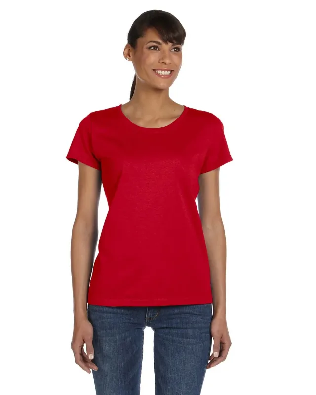 Fruit of the Loom Ladies' HD Cotton T-Shirt — view 8