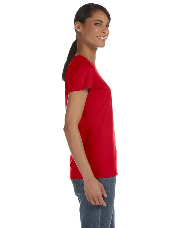 Fruit of the Loom Ladies' HD Cotton T-Shirt — view 9