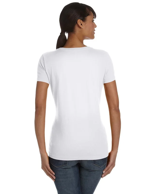 Fruit of the Loom Ladies' HD Cotton V-Neck T-Shirt