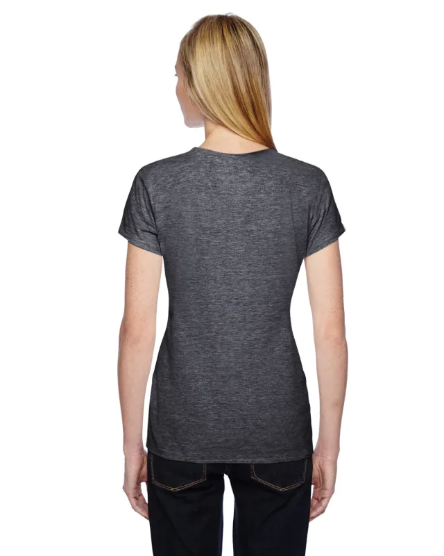 Fruit of the Loom Ladies' Sofspun® Jersey Junior Crew T-Shirt — view 5