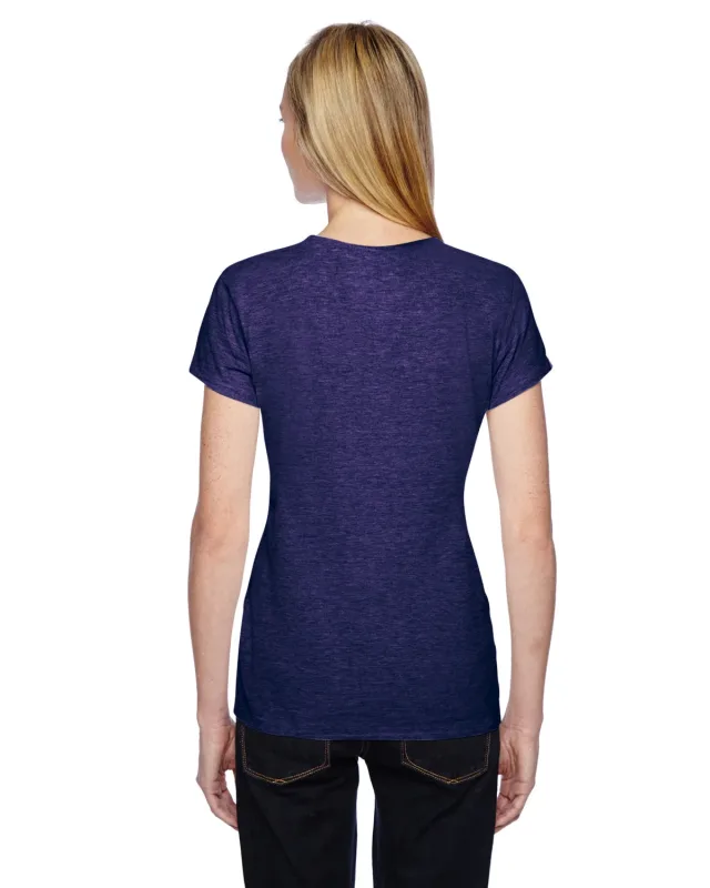 Fruit of the Loom Ladies' Sofspun® Jersey Junior Crew T-Shirt — view 8