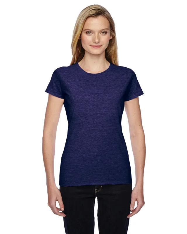 Fruit of the Loom Ladies' Sofspun® Jersey Junior Crew T-Shirt — view 9