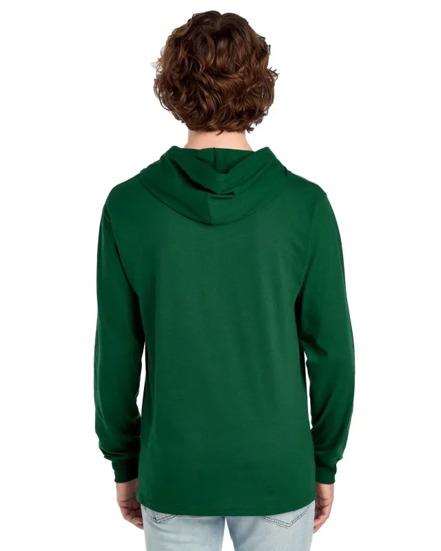 Fruit of the Loom Men's HD Cotton Jersey Hooded T-Shirt — view 11