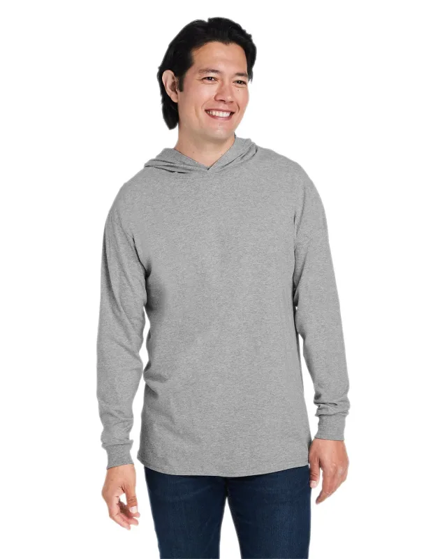 Fruit of the Loom Men's HD Cotton Jersey Hooded T-Shirt — view 14
