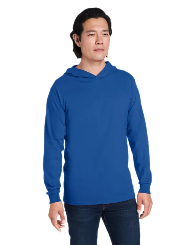 Fruit of the Loom Men's HD Cotton Jersey Hooded T-Shirt — view 16