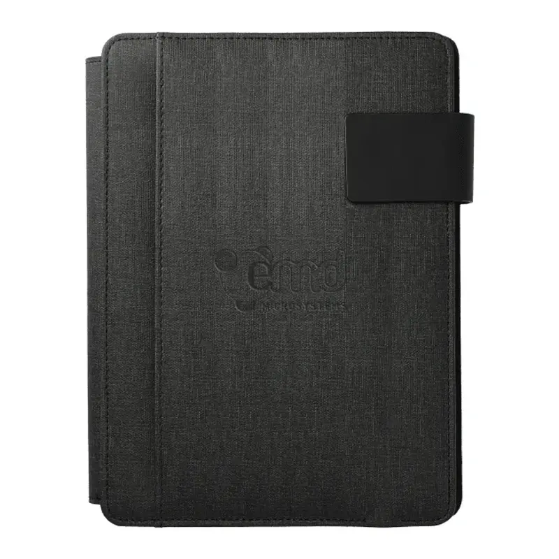 Personalized Titus Wireless Charging Journal with Powerbank (5000mAh)