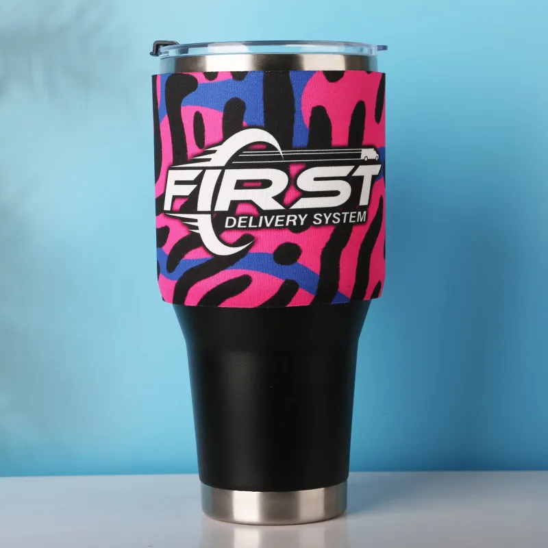 Full Color 40 Oz Neoprene Tumbler Sleeve — view 3
