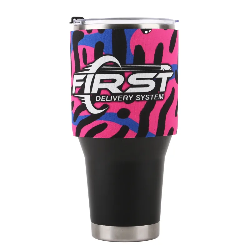 Full Color 40 Oz Neoprene Tumbler Sleeve — view 5
