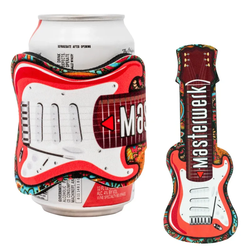 Full Color Guitar Shaped Slap Wrap — view 4